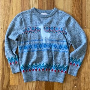 Cat and Jack Boys Winter Sweater Sz 6-7